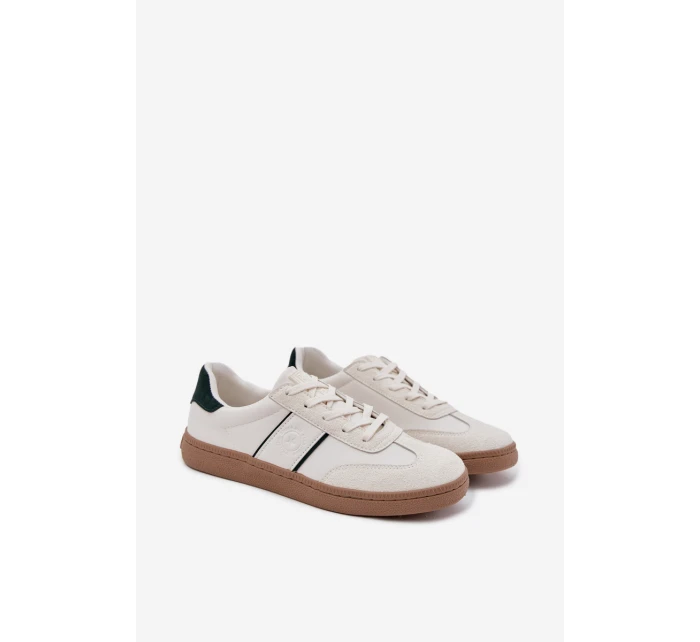 Niskie Sneakersy Męskie Big Star SS174078 Białe