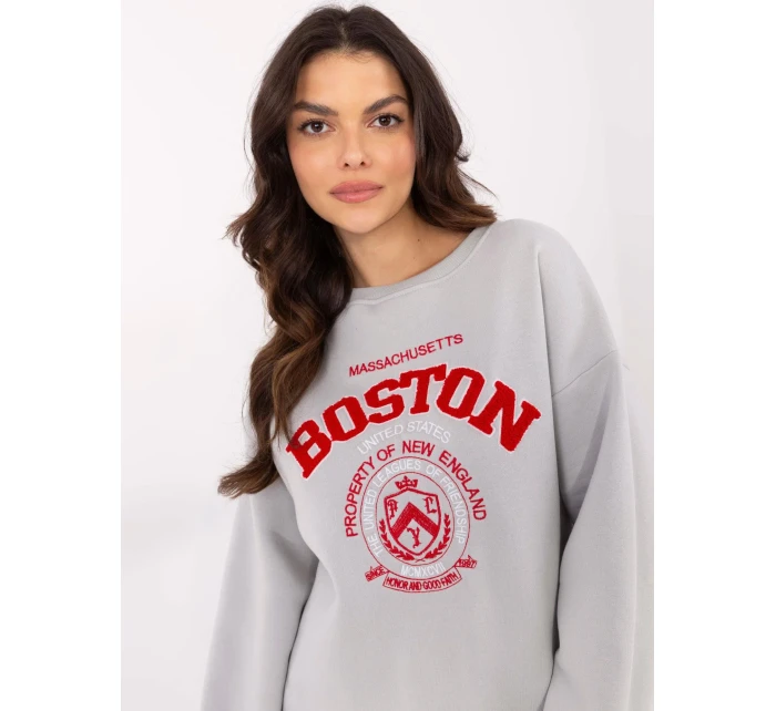 Mikina EM BL 617 15.55P svetlo šedá Mikina EM BL 617 15.55P svetlo šedá