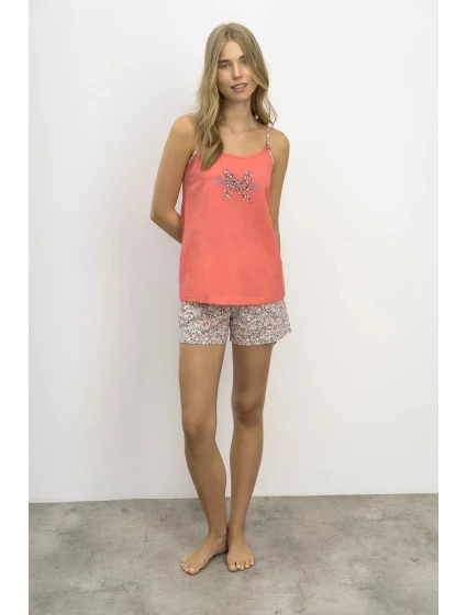 Dámske krátke pyžamo babydoll 16242 - Vamp