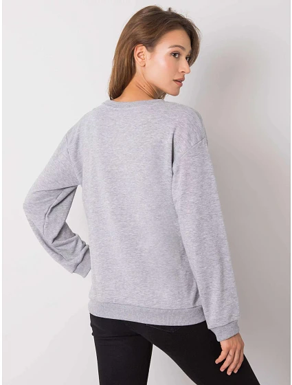 Dámská mikina RV BL model 20823049 šedá - Rue Paris
