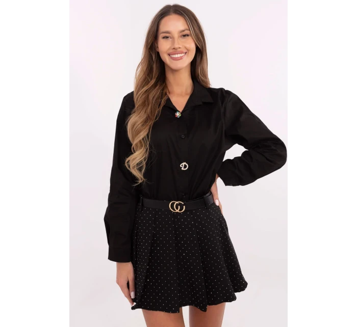 Košeľa s dlhým rukávom model 204396 Taliansko Moda