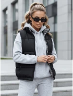 dámská prošívaná vesta černá Dstreet model 21990673 - FashionStreet dámská prošívaná vesta černá Dstreet model 21990673 - FashionStreet