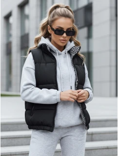 dámská prošívaná vesta černá Dstreet model 21990673 - FashionStreet