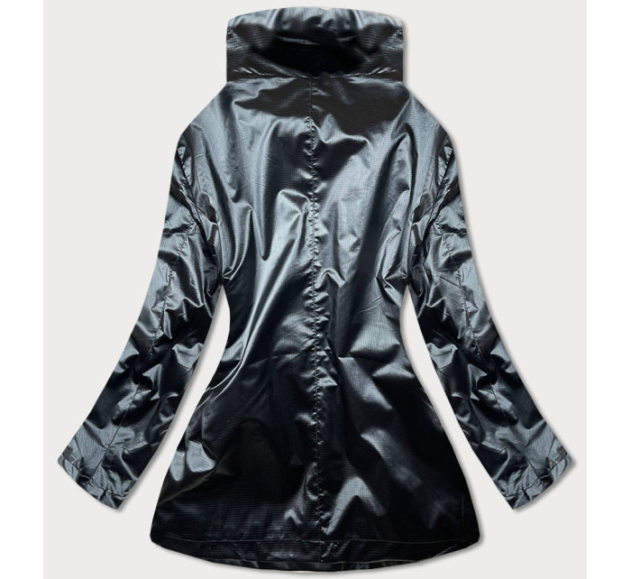 Tenká černá dámská bunda se stojáčkem model 17019388 - Ann Gissy