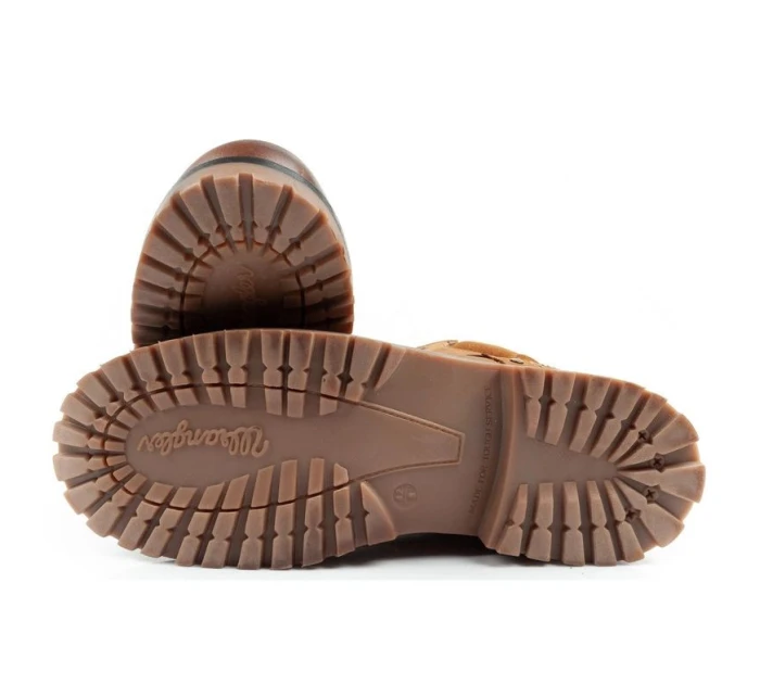 pánské boty boots smart leather hnědá bílá model 22052462 - Wrangler