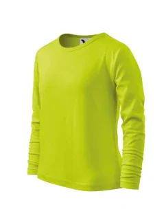 FitT LS Jr model 18688286 limetkově zelené tričko - Malfini