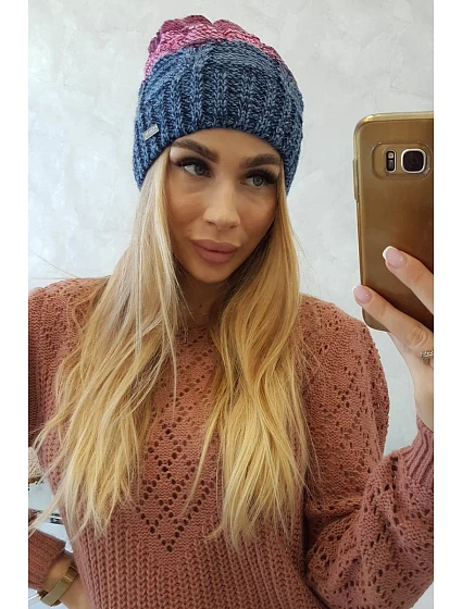 Fleecová čepice Dolores  fialová model 18751547 - K-Fashion