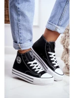 Trampki Damskie Big Star Czarne GG274012