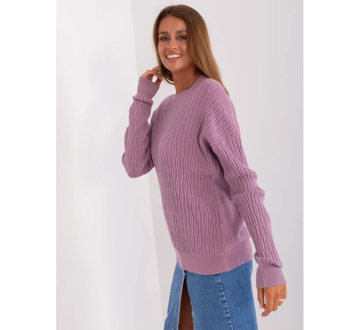 Jumper AT SW 2338.14P svetlo fialová