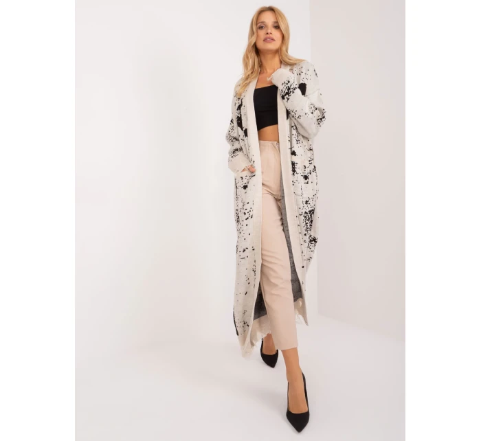 Kardigan BA SW model 19688912 jasny beżowy - FPrice