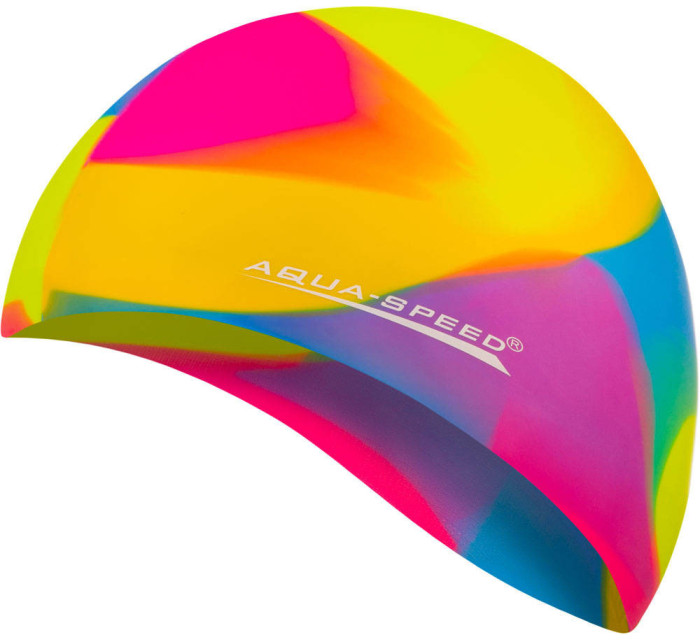 AQUA SPEED Plavecká čepice Bunt Multicolour Pattern 53