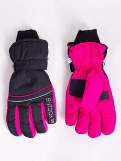 Dámske zimné lyžiarske rukavice Yoclub REN-0321K-A150 Black
