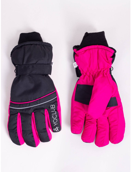 Dámske zimné lyžiarske rukavice Yoclub REN-0321K-A150 Black