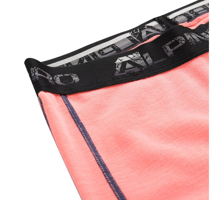 Dámske spodné prádlo z merino vlny - ALPINE PRO SANERA neon salmon nohavice