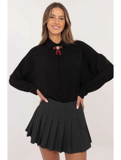 Košeľa s dlhým rukávom model 203730 Taliansko Moda