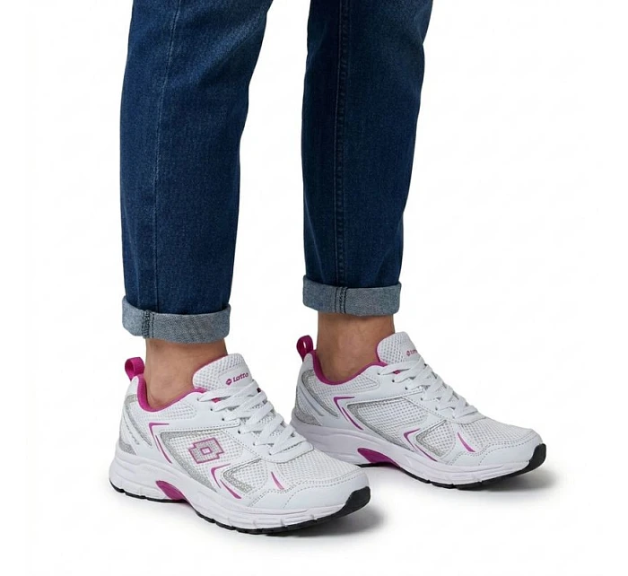 Dámske športové tenisky white pink Lotto KITAURA