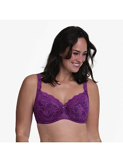 Bobette podprsenka s kosticí Full Cup  purple  model 22302578 - RosaFaia