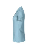 Pique Polo Dámske voľné polo tričko sky blue Pique Polo Dámske voľné polo tričko sky blue