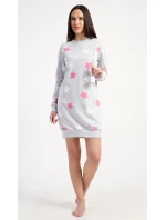 Dámske šaty s dlhým rukávom a hviezdami