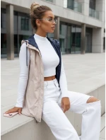 Dámska tmavomodrá vesta MELANI FashionStreet TY3415