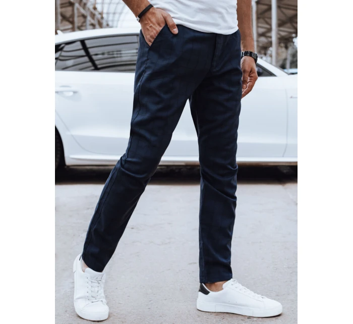 Pánské ležérní tmavě modré kalhoty Dstreet model 21977256 - FashionStreet