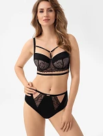 Gorsenia F003 Nohavičky Joy black M-3XL