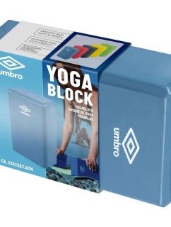 CVIČEBNÝ BLOK JOGA PILATES FITNESS UMBRO MODRÁ