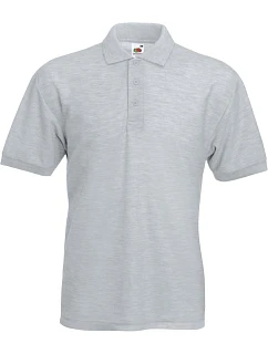 65/35 Pique Polo Piqué polo model 22531130 heather grey - Fruit of the Loom