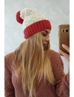 Fleecová čepice Bibiana model 18751205 - K-Fashion Fleecová čepice Bibiana model 18751205 - K-Fashion