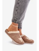 Dámské Pantofle S  Béžové model 21677364 - Inblu