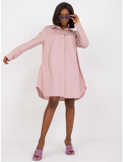 Košeľa DHJ KS 6731.09P svetlo ružová