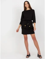 Dámske šaty TW SK OB 037 .20 čierna - FPrice