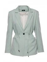 model 21295972 Blejzr se stahovacím pasem mátový - Moe