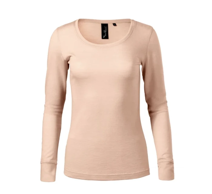 Dámske tričko Merino Rise LS cameo