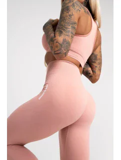 Legíny Compress Rose Tan - Gym Glamour