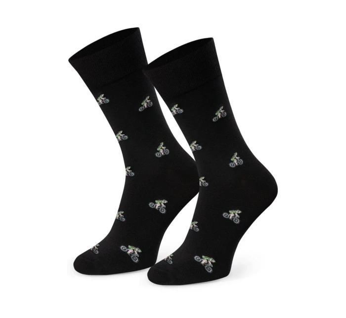 Ponožky k obleku - so vzorom 056