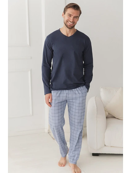 PIŻAMA MĘSKA DŁUGA 3XL4XL model 22392780 - Taro PIŻAMA MĘSKA DŁUGA 3XL4XL model 22392780 - Taro