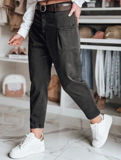 Dámske nohavice CHINOSKA black FashionStreet UY2560