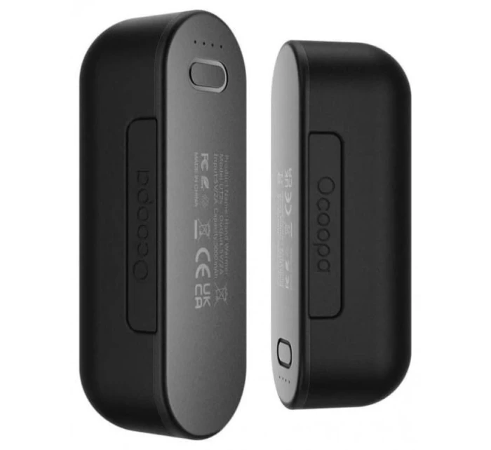 Elektronický ohrievač rúk Ocoopa UT2s čierny Elektronický ohrievač rúk Ocoopa UT2s čierny