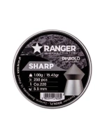 5,5 mm RANGER Diabolo Sharp Point 250 granúl 1,00 g