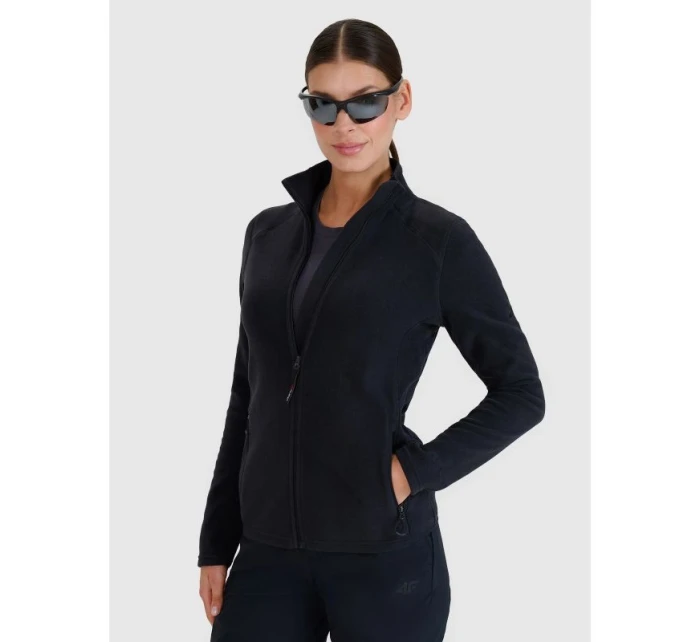 Dámska trekingová bunda 4F 4FWSS25TFLEF305-20S s fleecovým stojačikom Dámska trekingová bunda 4F 4FWSS25TFLEF305-20S s fleecovým stojačikom