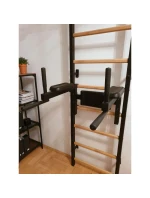 GYMNASTICKÝ REBRÍK S HRAZDOU A ZÁBRADLÍM NA CVIČENIE NA LAVIČKE 722B