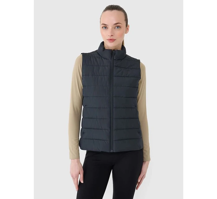Dámská bunda bez rukávů model 22117127 se syntetickou výplní - 4F