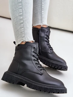 Zateplené botky workery dámské model 21671558 černé - Big Star Shoes