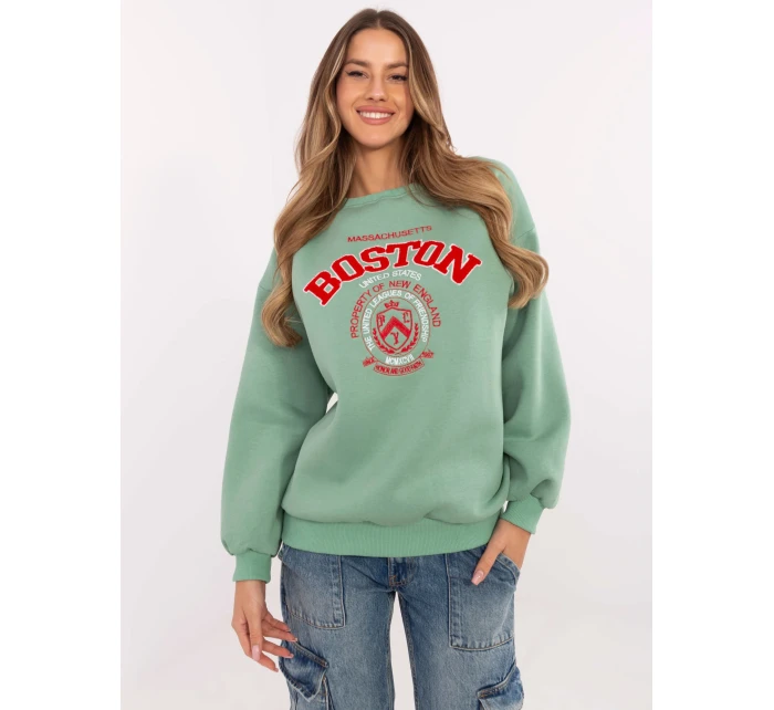 Mikina EM BL 617 15.55P pistáciová