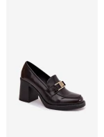 Topánky na polpäte model 217841 Step in style