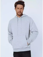 Pánská šedá mikina s kapucí Dstreet model 21963583 - FashionStreet