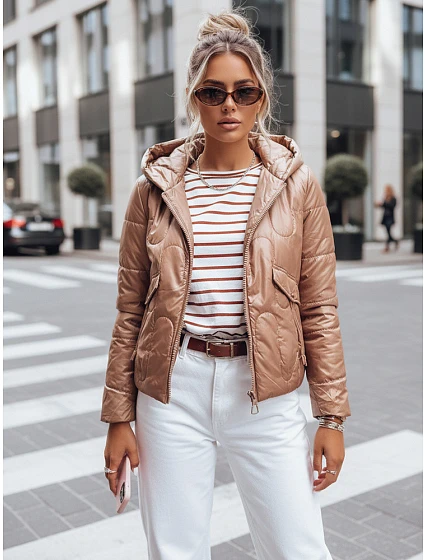 Dámská přechodná prošívaná bunda Dstreet model 21970045 - FashionStreet