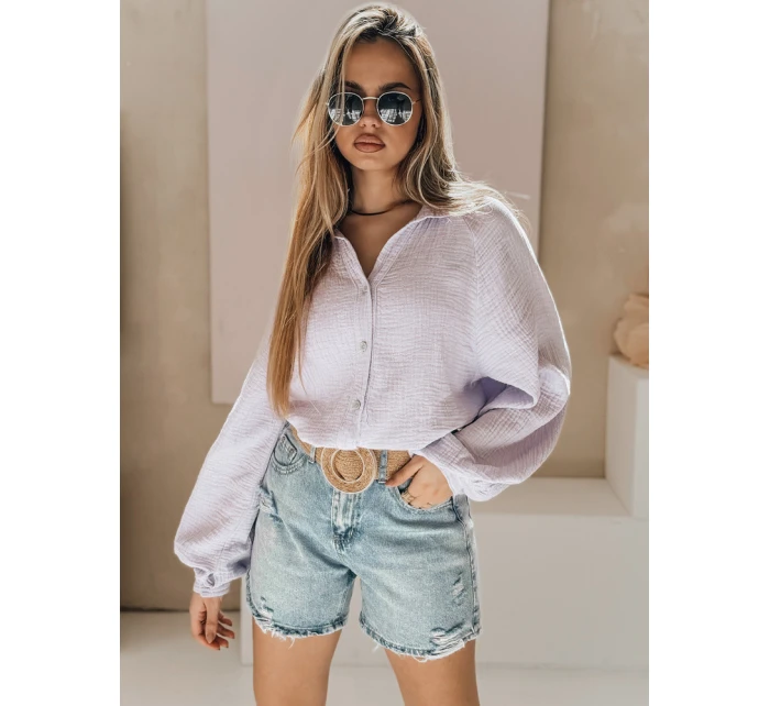 Dámské džínové šortky s páskem HOT SUMMER blue Dstreet model 21987641 - FashionStreet