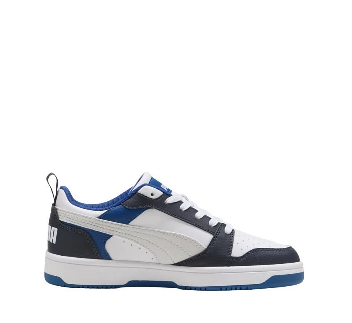 Dětské boty Rebound Lo Mid white and blue 28 model 21396408 - Puma